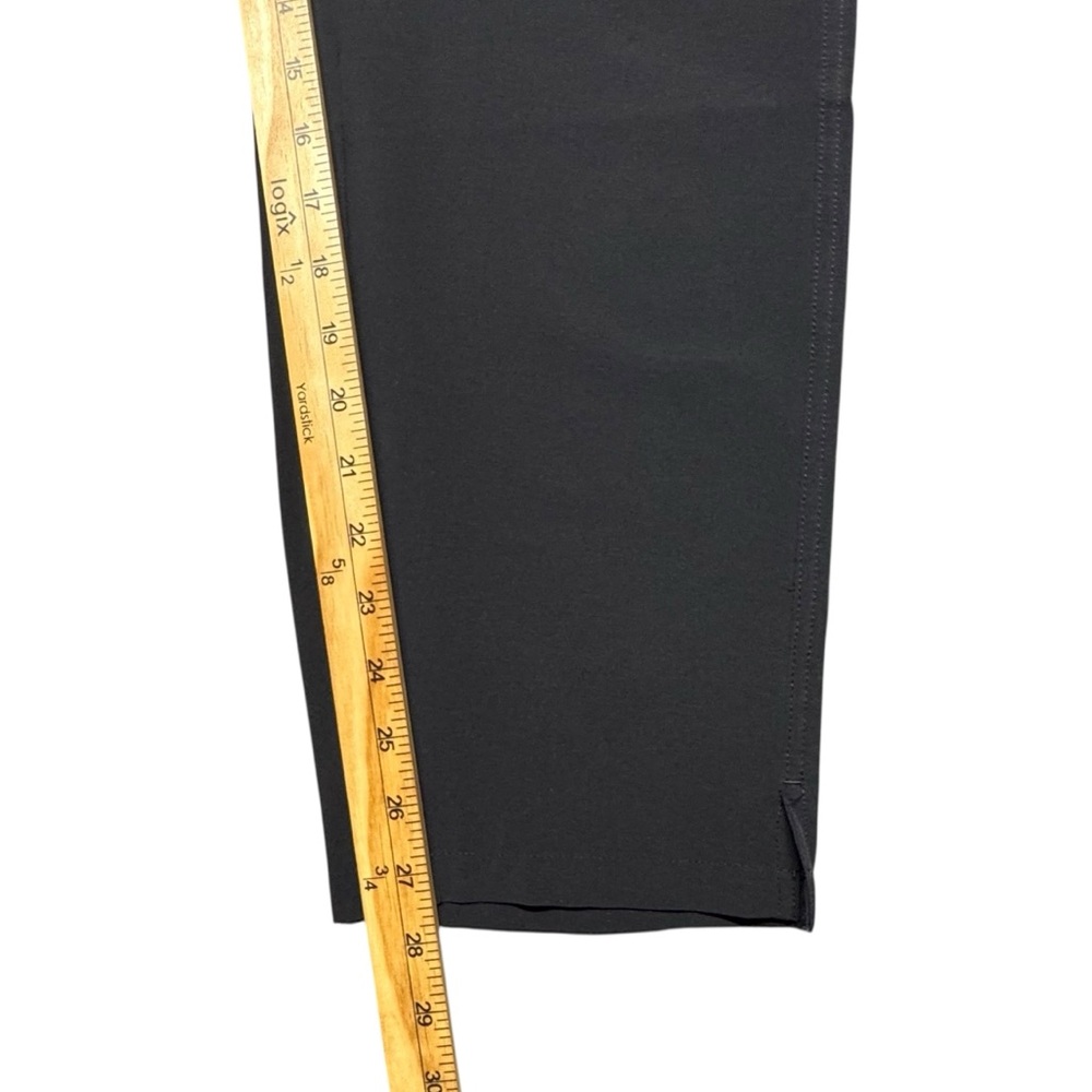 EDDIE BAUER Escapelite Slim Ankle Pants Womens Large Black Hiking Travel Outdoor - Picture 5 of 11
